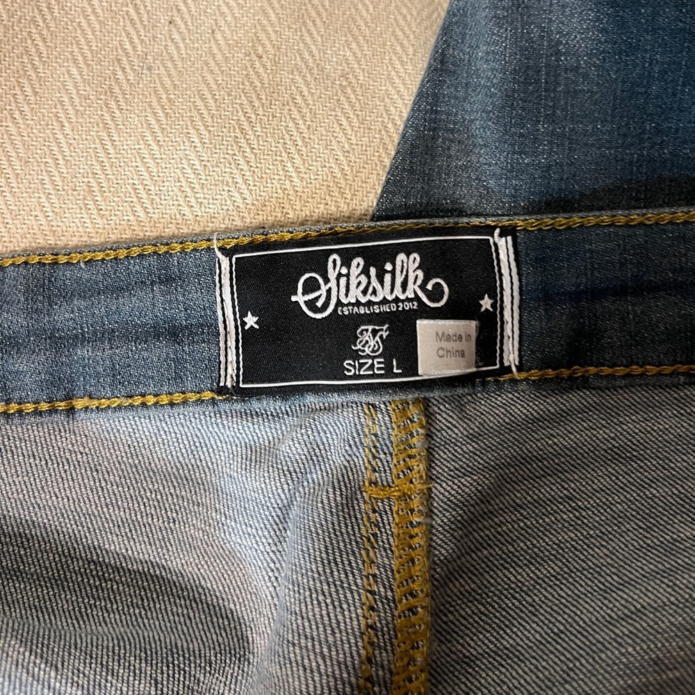 SikSilk Blue Denim Jeans